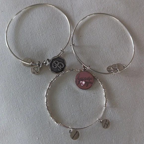 Alex and Ani bracelet 9 totel - Picture 8 of 10